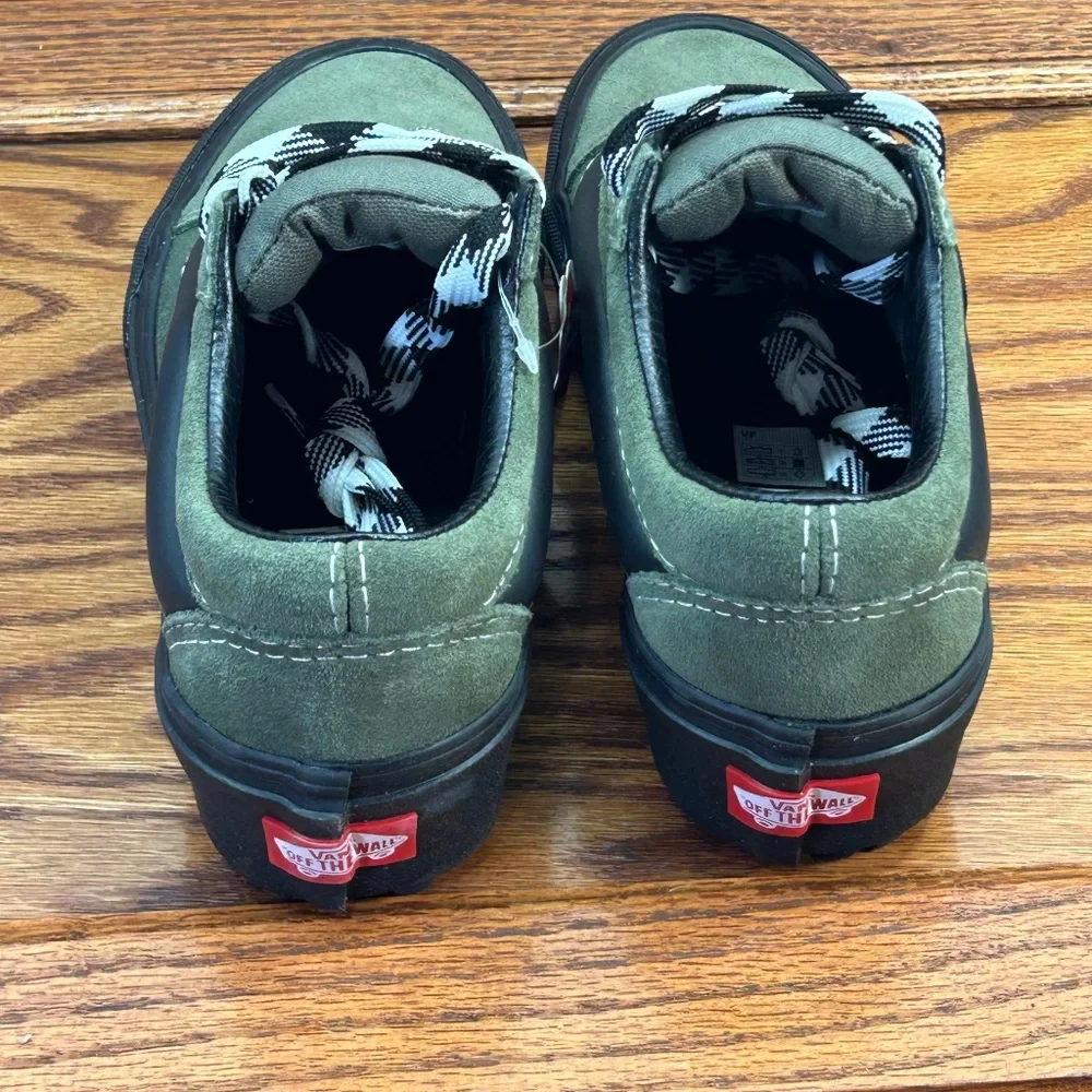 Vans Old Skool Lug Platform 90s Retro Grape Leaf‎ Black Shoes